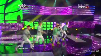 Touch - Let's walk together @ Music Bank (04.05.2012)
