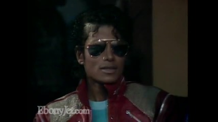 Michael Jackson - Ebony Jet Interview ( From the " Beat It Video Shoot" 1982)