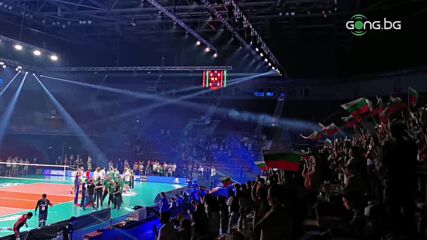 Радостта в "Арена Армеец" след победната точка за България срещу Иран