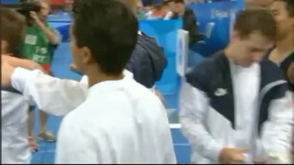 Alexander Artemev - 2008 Beijing Olympics Team Final - Pommel Horse (bbc)