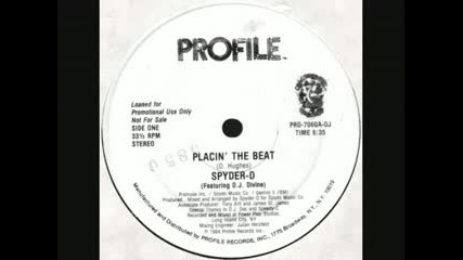 Spyder D placin The Beat 1984