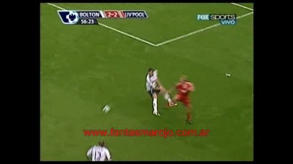 Bolton - 2 - Liverpool - 2 - Gol - Nino - Torres