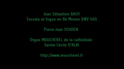 J. S. Bach - Toccata & Fugue Bwv 565