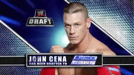 Wwe Draft 2011 : John Cena отива в Smackdown