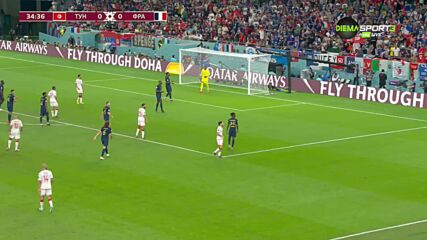 Тунис – Франция 0:0 /първо полувреме/