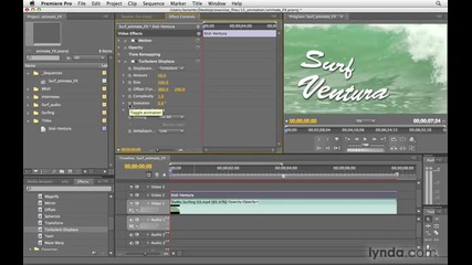 Анимиране на ефекти с Premiere pro 