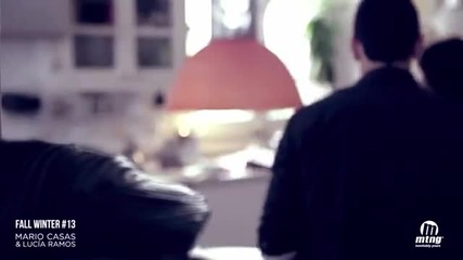 Марио Касас и Лусия Рамос в рекламата за "мустанг: Есен 2013"