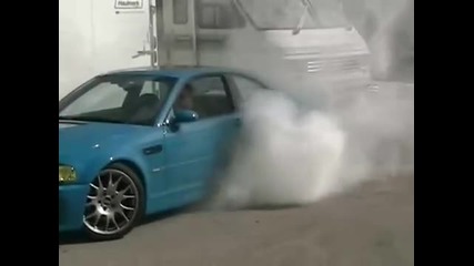 E46 Bmw M3 Burnout 