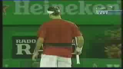 Australian open 2004 : Федерер - Набандиан