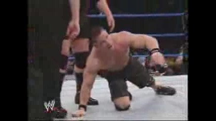 Rey Misterio And John Cena Vs Big Show And Chavo Gerero.