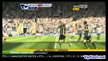 Newcastle United Vs Aston Villa 6 - 0