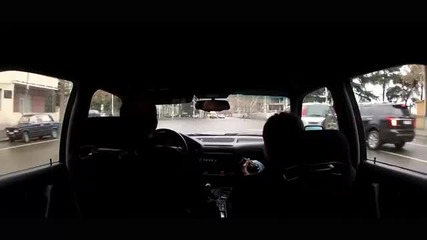 Bmw M5 crazy driver Russian