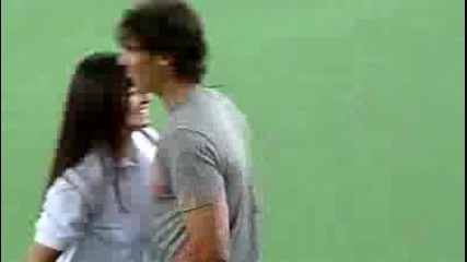 Djokovic and Nadal dancing salsa in Colombia Hd