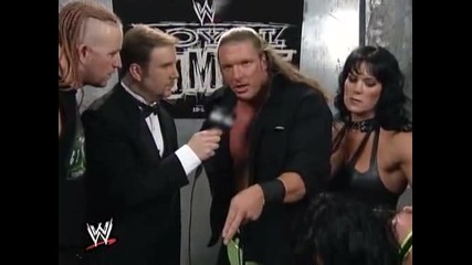 Wwf Royal Rumble 1999 Road Dog & Hhh & China & X-pac Backstage