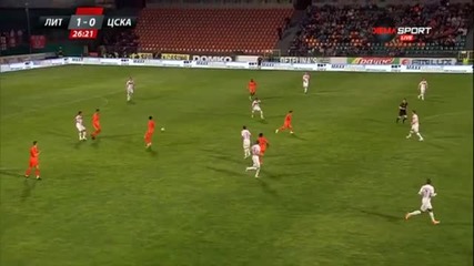 Литекс пречупи ЦСКА с 2:0 в мач от 27-ия кръг на А група