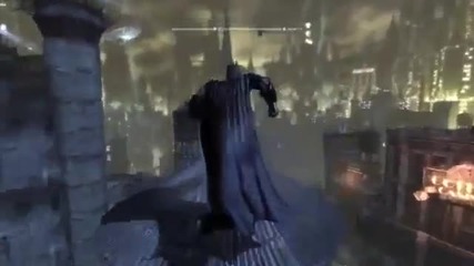 Batman Arkham City Open World- Fighting Gameplay