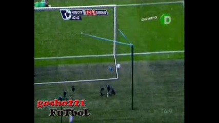 Манчестър Сити 1 : 1 Арсенал 12.09.09