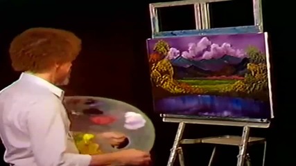 S04 Радостта на живописта с Bob Ross E02 - необезпокоявана долина ღобучение в рисуване, живописღ