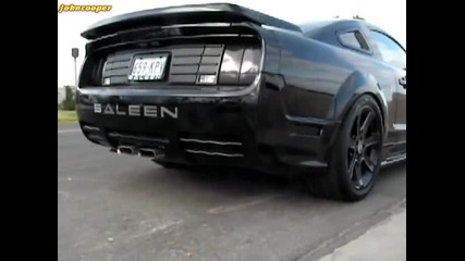 Ford Mustang Saleen exhaust & take off