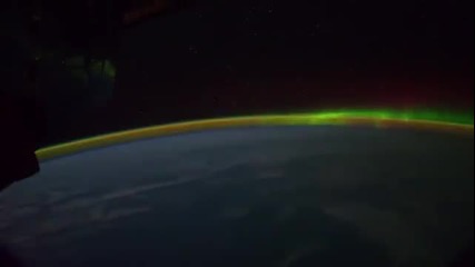 Поглед върху Земята от космическа станция.