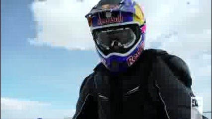 Ken Block и Travis Pastrana - тренировка върху сол