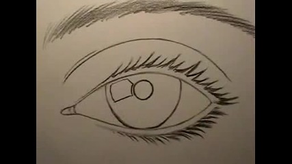 Как да нарисуваме реалистично око. 