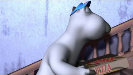 Bernard The Polar Bear - The Pizza (first Season - Episode 34)