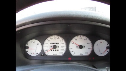 Fiat Bravo 20v (еxhaust system sound)