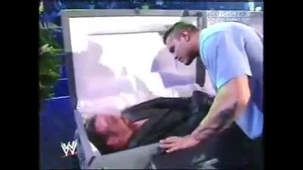 undertaker scares randy orton 