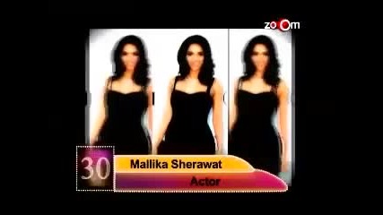 Mallika Sherawat and Dino Morea most desirable at no.30 
