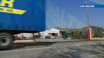 Lkw Walter Combined Transport Rail Road ( 3 D Animation )