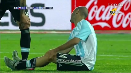 Финал нa Копа Америк 2015 / Чили 0 - 0 Аржентинa ( 4 - 1 след дузпи ) ( 04/07/2015 )