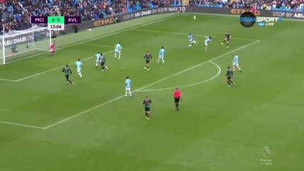 Манчестър Сити - Астън Вила 0:0 /първо полувреме/