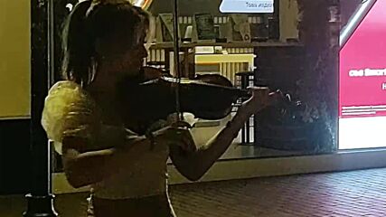 Street Violinist N:34-and then she was was playing that, after she met Niko.mp4