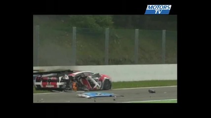 Gros Crash Dutch Supercar Challenge 2008 Spa 