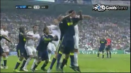 Real Madrid 1 - 0 Ajax 15/09/2010 Uefa Champions League 