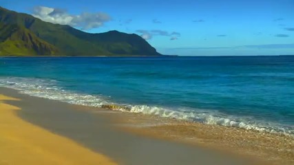 Hd Hawaiian Music 2 + Oahu Beaches Relaxing Ocean Sounds Romantic Slow Songs Sleep Video Relax 