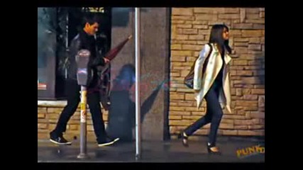 Selena Gomez and Taylor Lautner