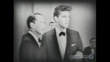 Sinatra and Elvis duet 