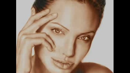 Time Lapse Painting Angelina Jolie