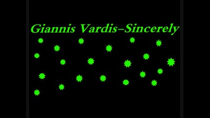 Giannis Vardis - Sincerely 