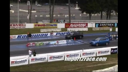 Evo vs Impreza 2.5rs turbo