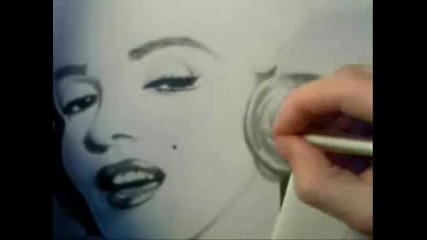 Exiez (baris Bagci) Drawing Marilyn Monroe