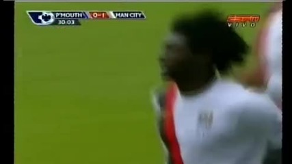 Portsmouth 0:1 Manchester City - Adebayor Goal