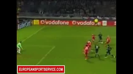 Lyon - Stuttgart 4:2 Ch. League 7.11.07