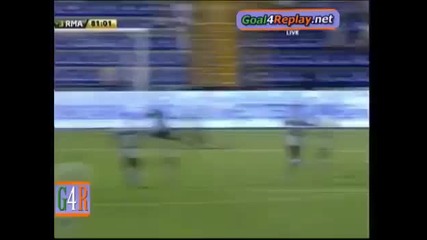 21.08.2010 Еркулес 1 - 3 Реал Мадрид втори гол на Карим Бензема 