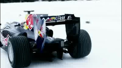 Red Bull Formula One Drives in Frozen Canada 2010 