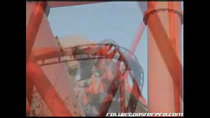 Тatsu roller coaster 