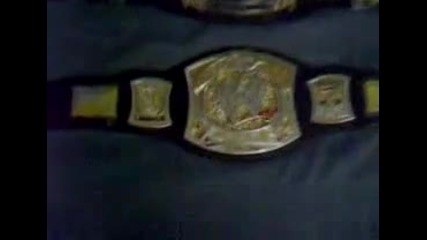 My 2 Wwe Championship Belts