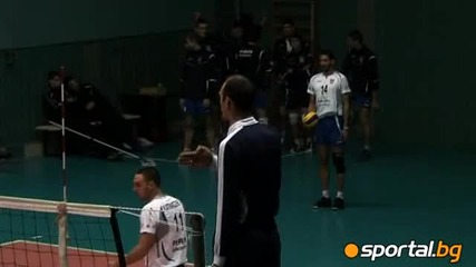 Пирин Балканстрой отнесе Левски Волей с 3 по 25:19 в София